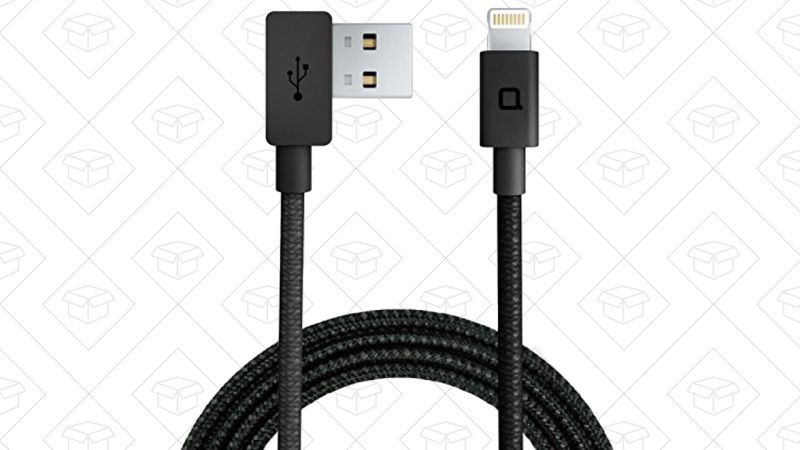 30% off Nonda ZUS charging cables with code KINJAD30: Lightning, Right-Angle Lightning, Right-Angle MicroUSB, Right-Angle USB-C